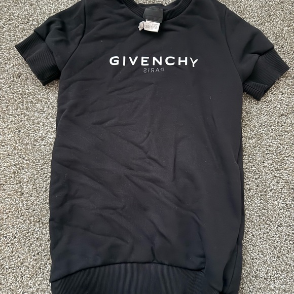 Givenchy Other - Givenchy Black Logo Tee Dress